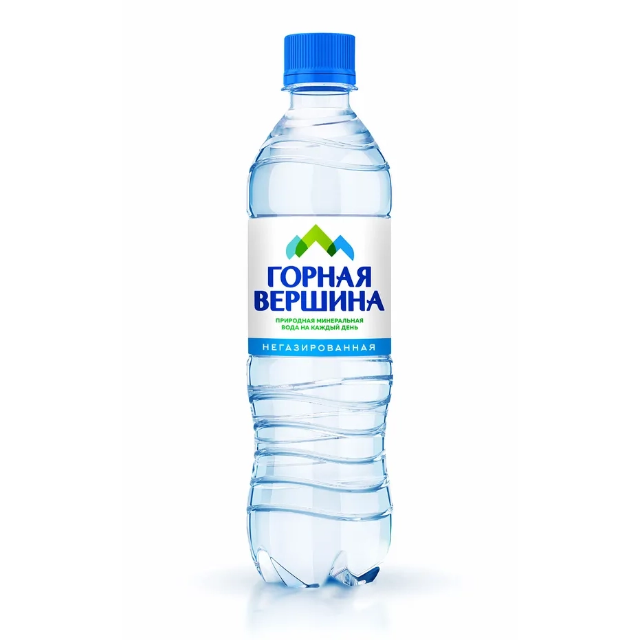Вода "Горная вершина" 0.5 литра, негаз., ПЭТ, 12 шт. в уп. от магазина Одежда+