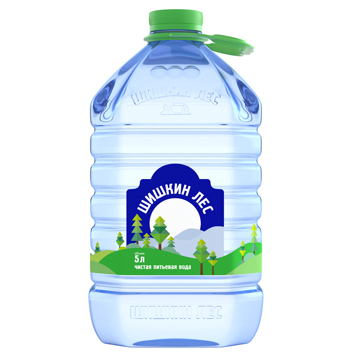 Вода "Шишкин лес" 5 литров, 2 шт. в уп.