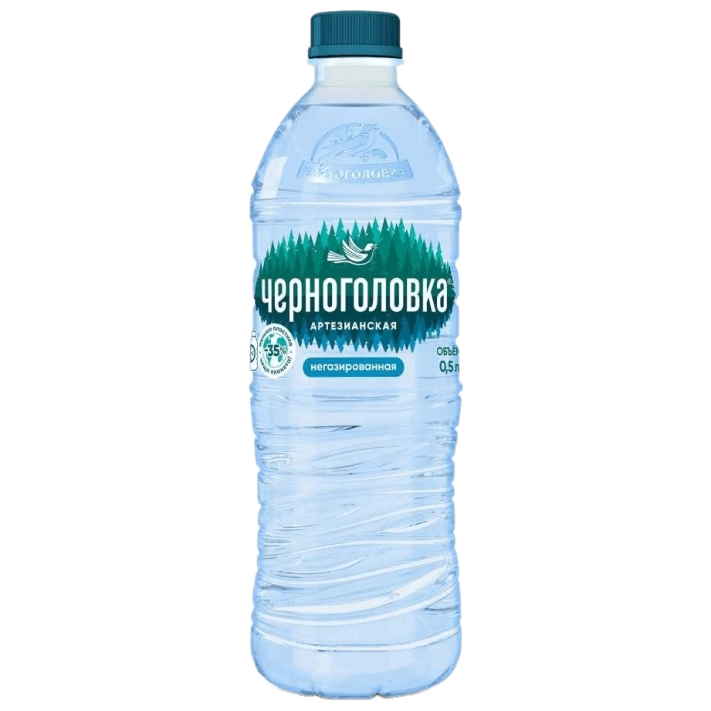 Вода "Черноголовская" 0.5 литра, негаз., ПЭТ, 12 шт. в уп. от магазина Одежда+