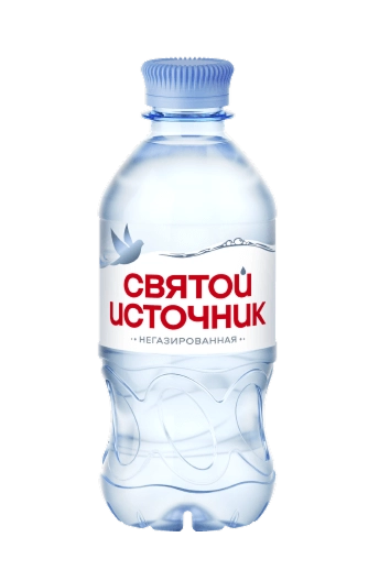 Вода "Святой Источник" 0,33 литра, негаз., ПЭТ, 12 шт. в уп. от магазина Одежда+