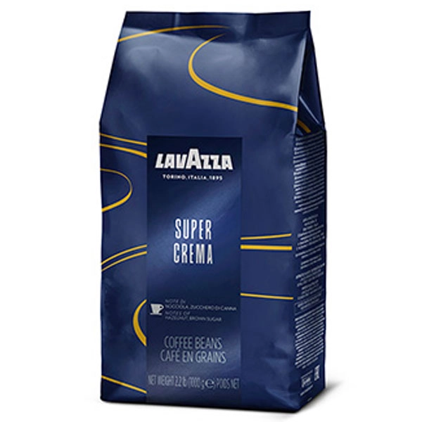 Кофе в зернах "LavAzza Super Crema" в/у 1 кг.