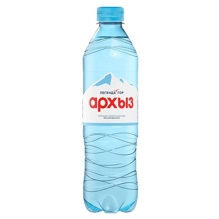 Вода "Архыз" 0.5 литра, негаз., ПЭТ, 12 шт. в уп. от магазина Одежда+