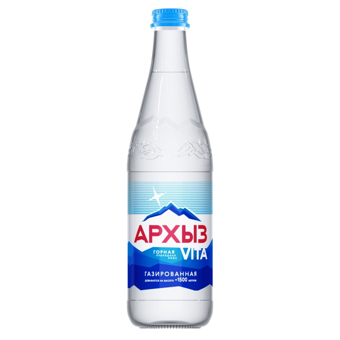 Вода "Архыз" 0.5 литра, газ., стекло, 20 шт. в уп. от магазина Одежда+